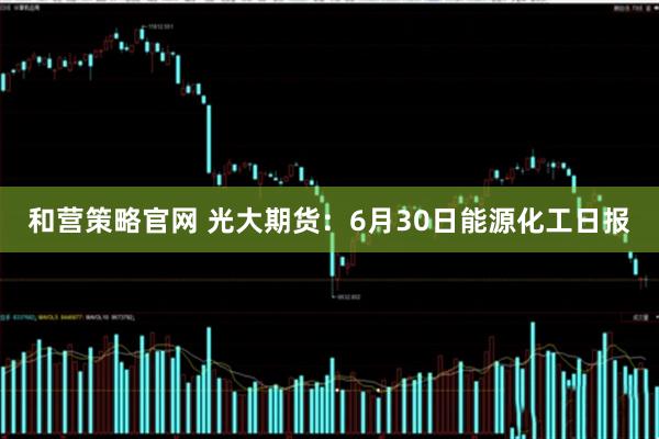 和营策略官网 光大期货：6月30日能源化工日报